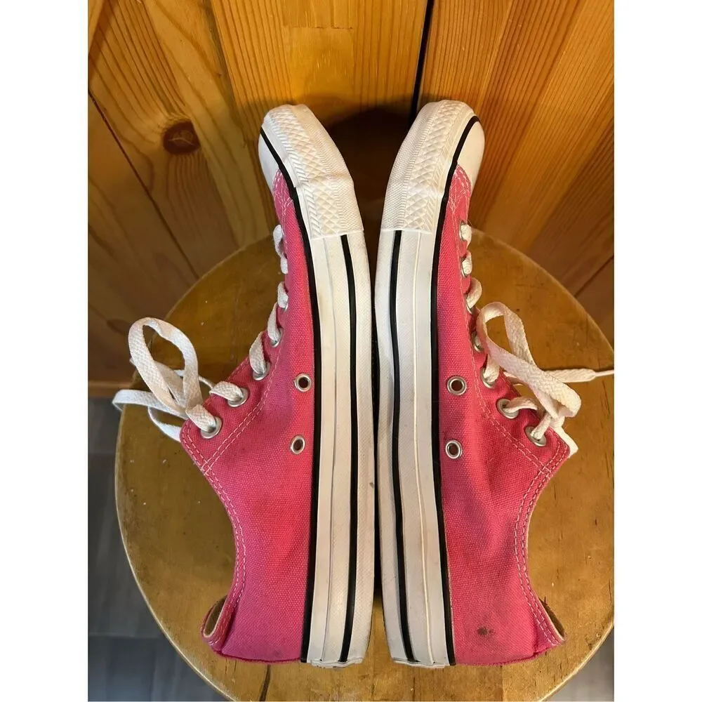 Converse All-Star, tennis shoes, pink unisex Men 9 Women 11￼￼ - Picture 6 of 12